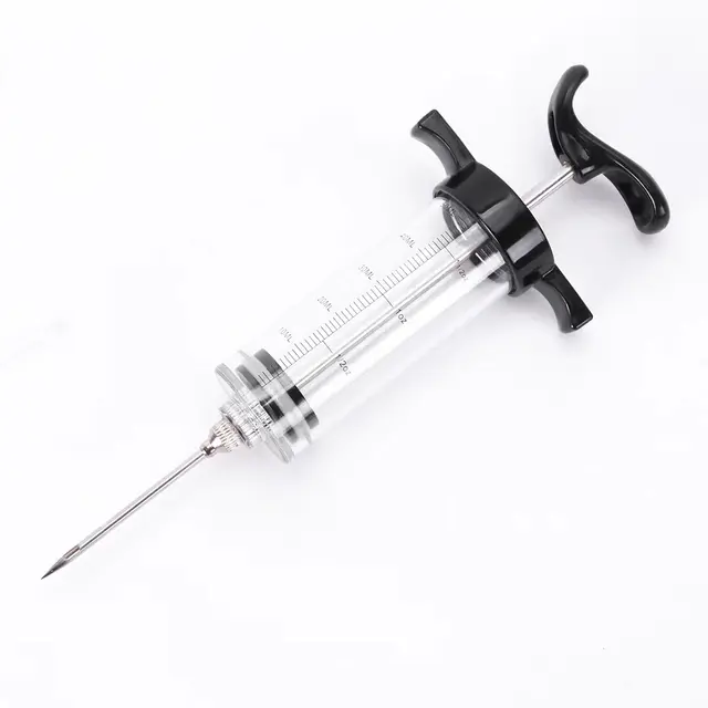 PLASTIC SYRINGE SEASONING MARINADE INJECTOR
