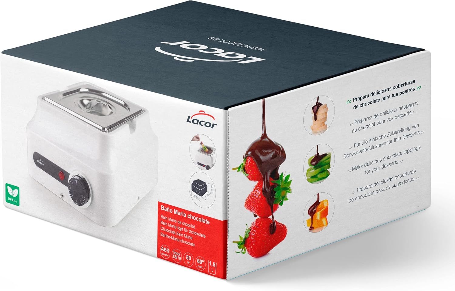 CHOCOLATE BAIN MARIE 1.5L - 80W