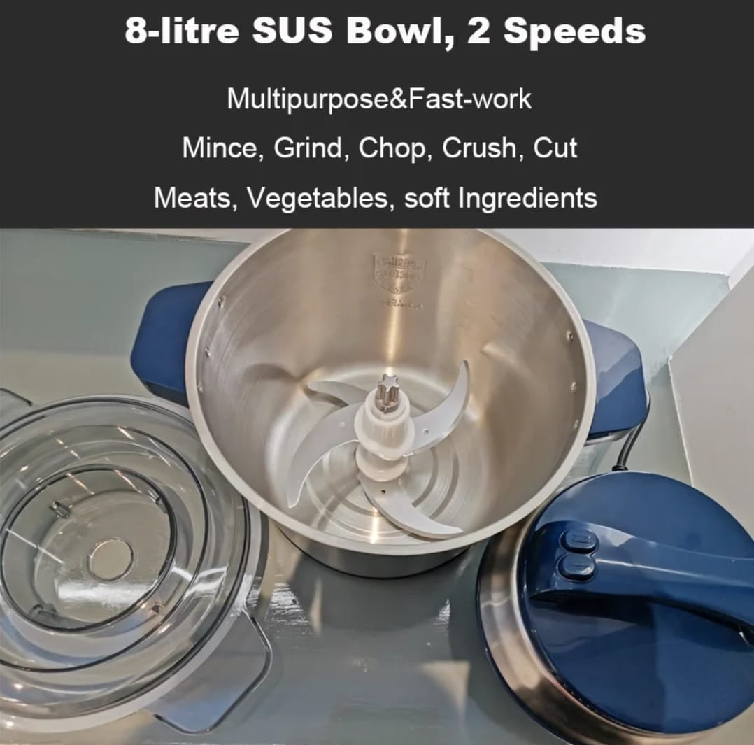 FOOD CUTTING MACHINE 8 LTRS