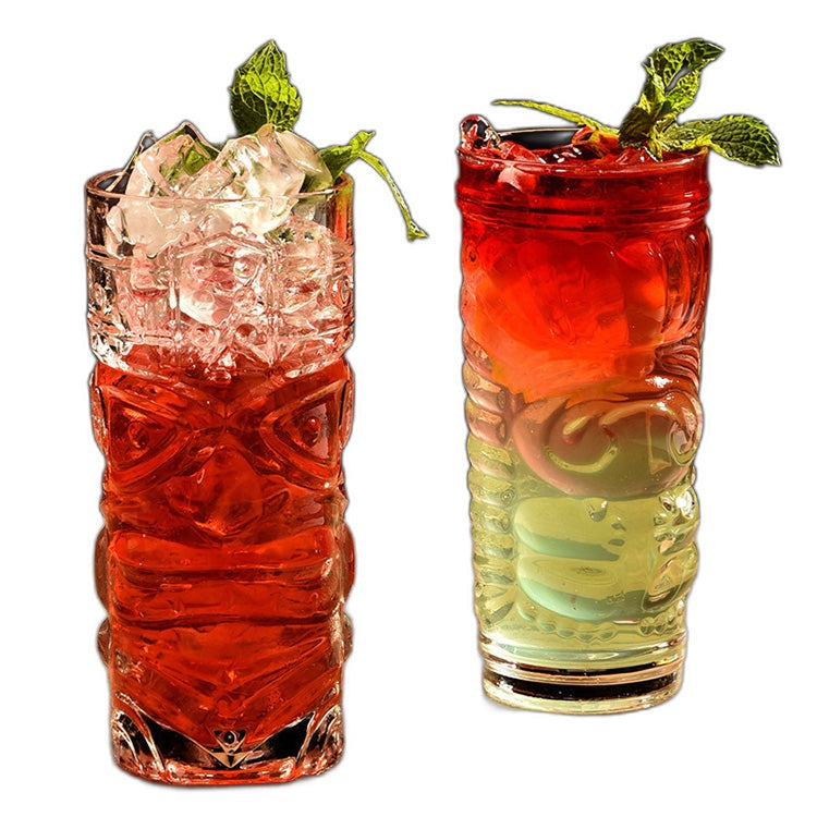 LONG DRINK TIKI GLASS 410 ML