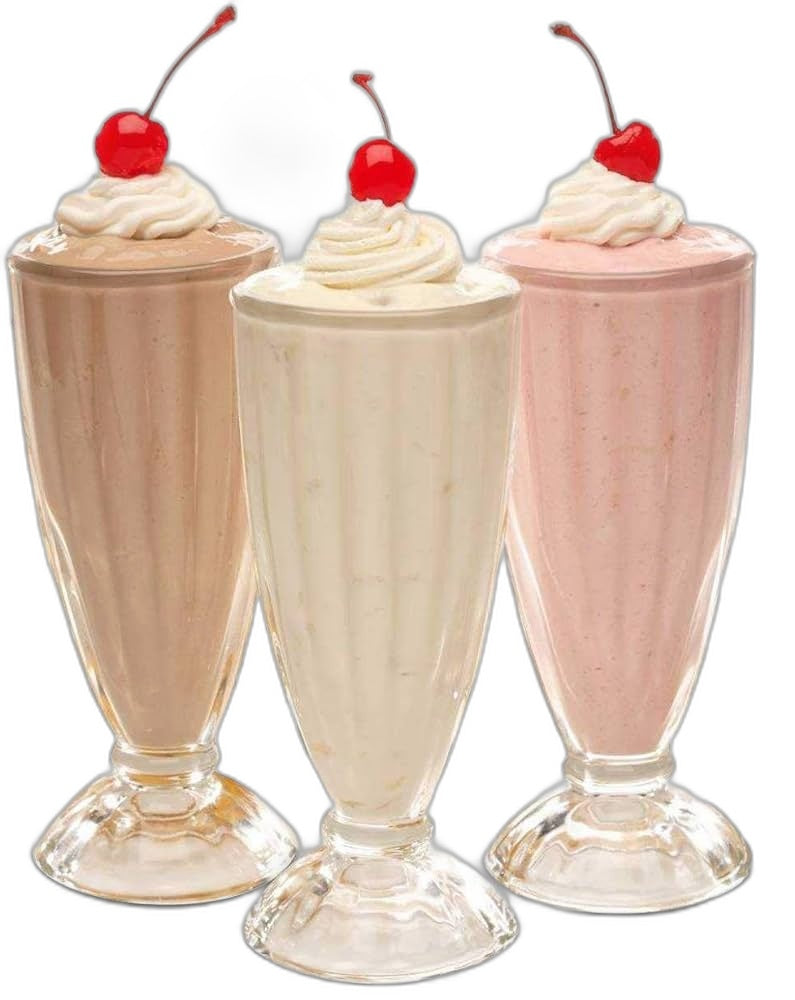 MILKSHAKE GLASS 300 ML