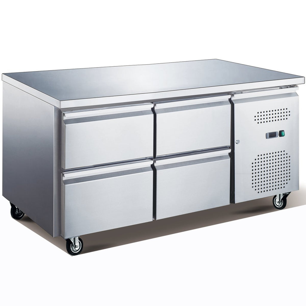 CHEF BASE S/S FRIDGE 140 CM