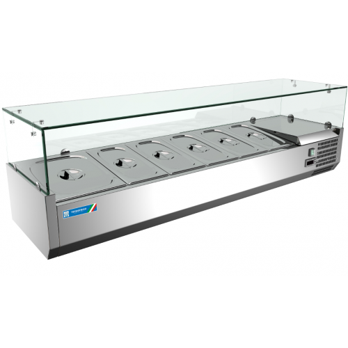 COUNTER TOP SALAD PREPARATION FRIDGE 150 CM