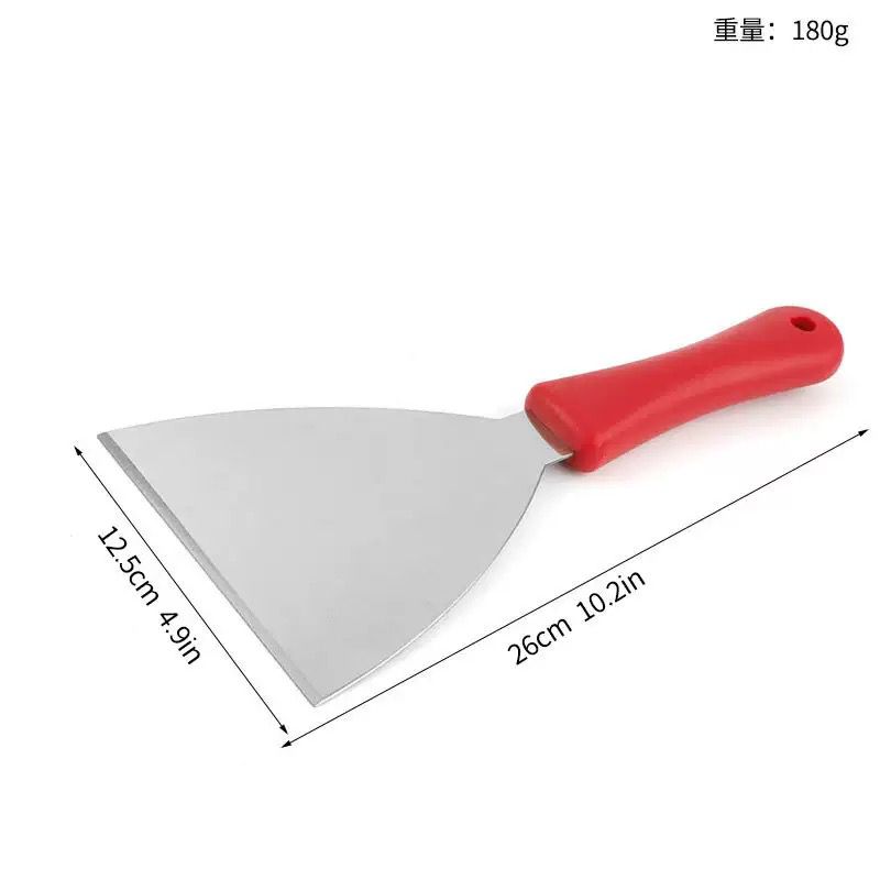 COLOR HANDLE GRILL SCRAPPER 13 CM