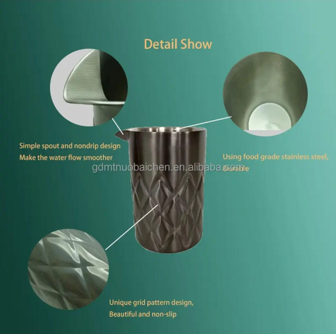STAINLESS STEEL MIXING PITCHER