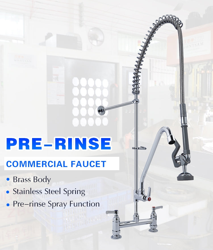 TABLE MOUNTED FAUCET STAINLESS STEEL
