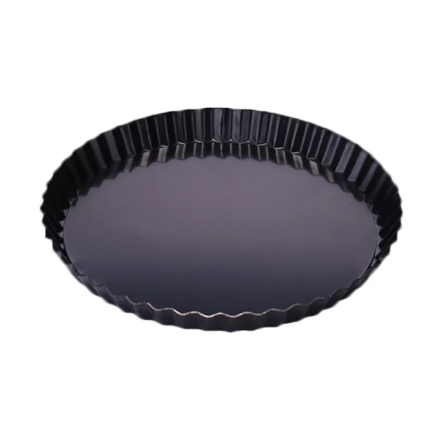 NON-STICK ROUND TART PANS REMOVABLE BOTTOM