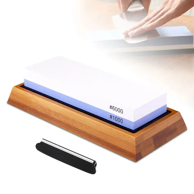 KNIFE BLADE SHARPENING STONE 6000/1000