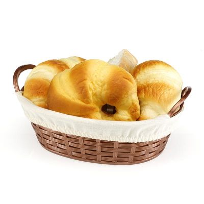 BREAD BASKET OVAL 24 CM WITH CLOTH