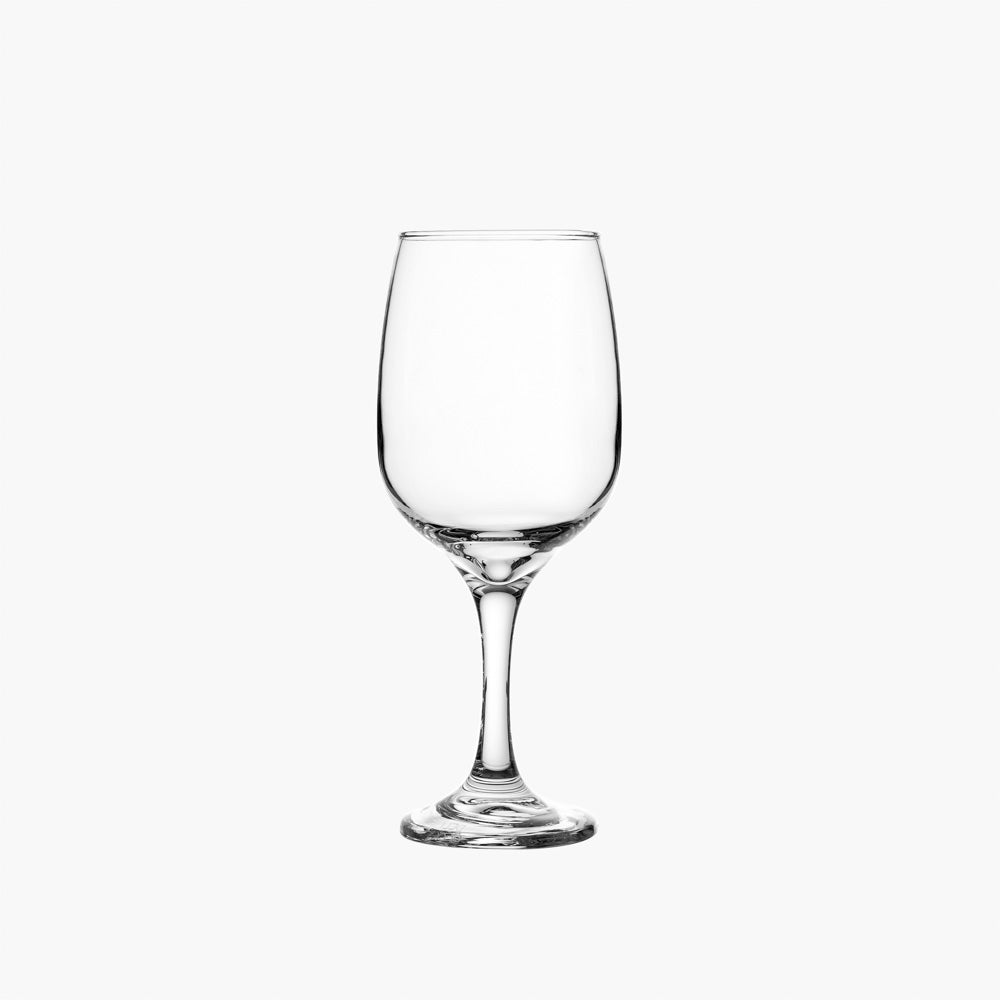 THICK TOUGHENED WINE GLASS