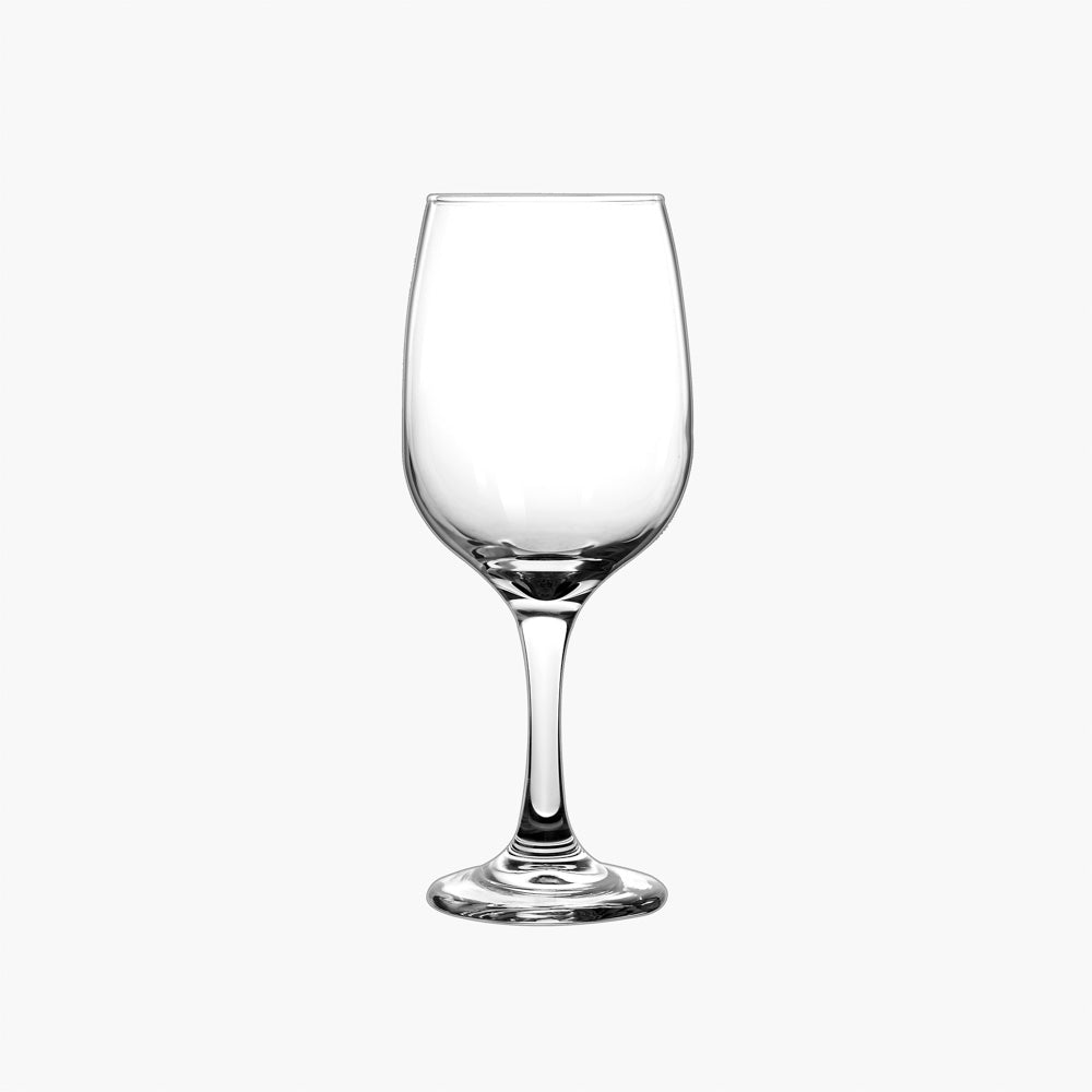 THICK TOUGHENED WINE GLASS