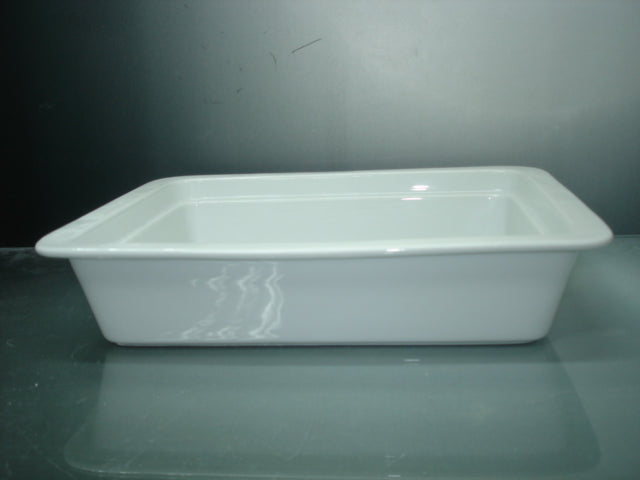 Siciliano GN Porcelain Oven Plate – Multiple Sizes | Restaurant Grade