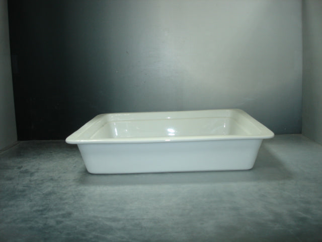 Siciliano GN Porcelain Oven Plate – Multiple Sizes | Restaurant Grade