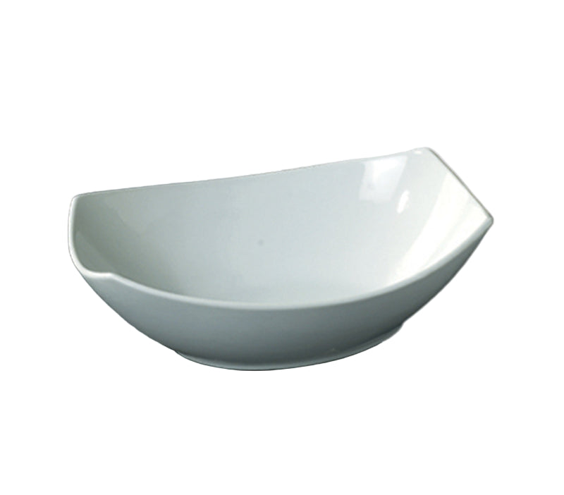 Siciliano Rectangular Porcelain Salad Bowl – 3 Sizes | Restaurant Grade