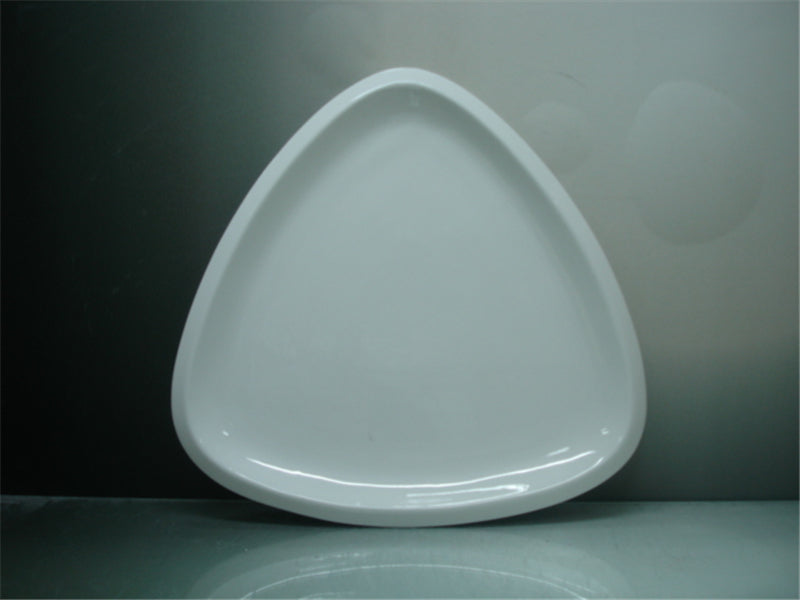 Siciliano Triangle Porcelain Plate – 4 Sizes | Restaurant Grade