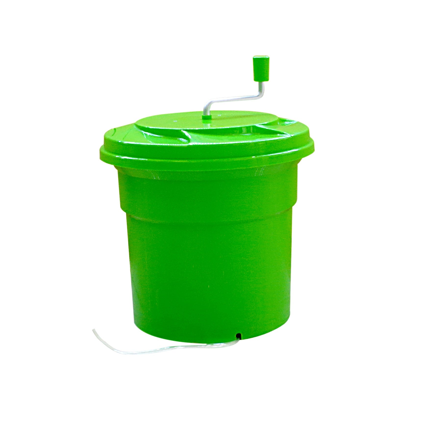 SALAD SPINNER, GREEN