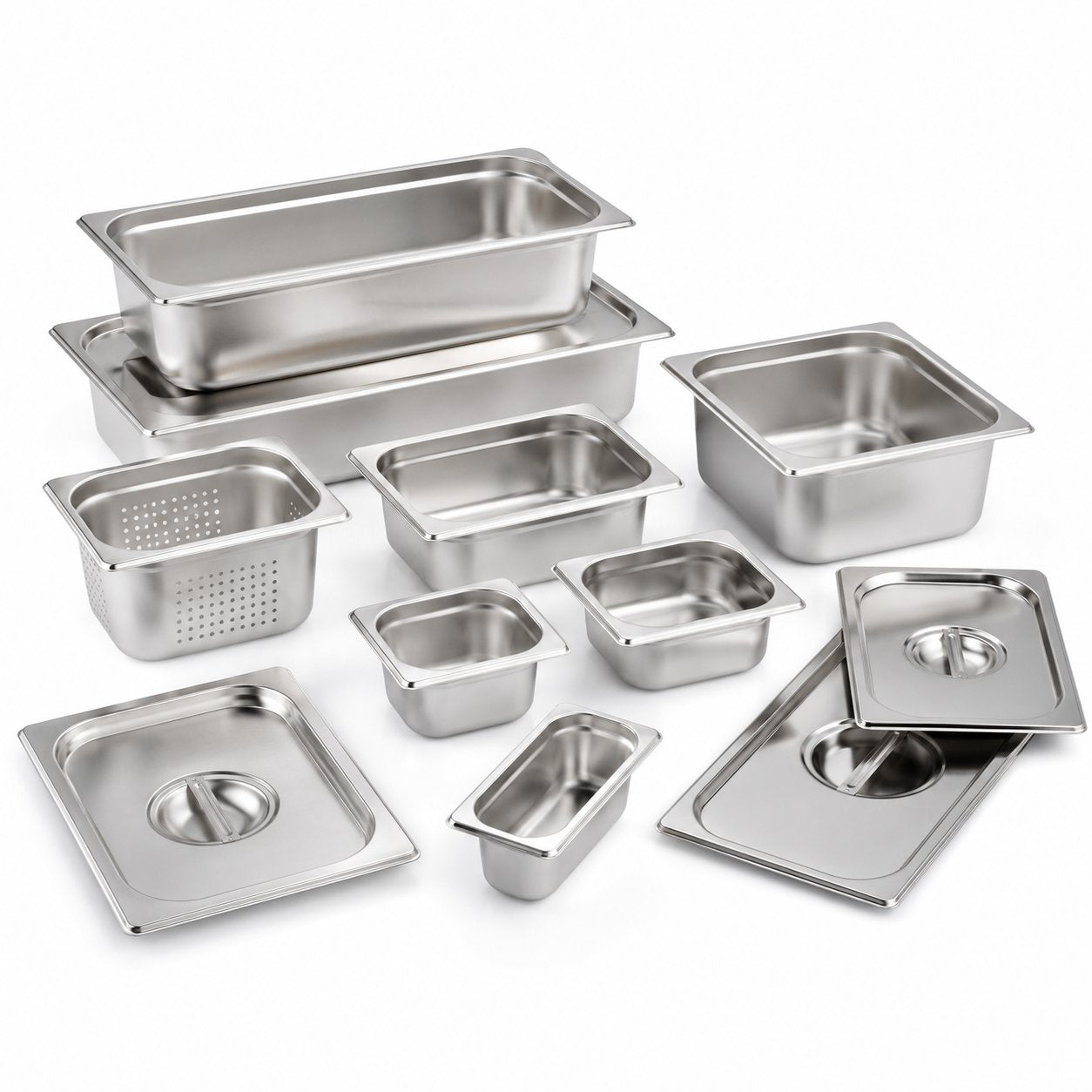 Stainless Steel GN Containers