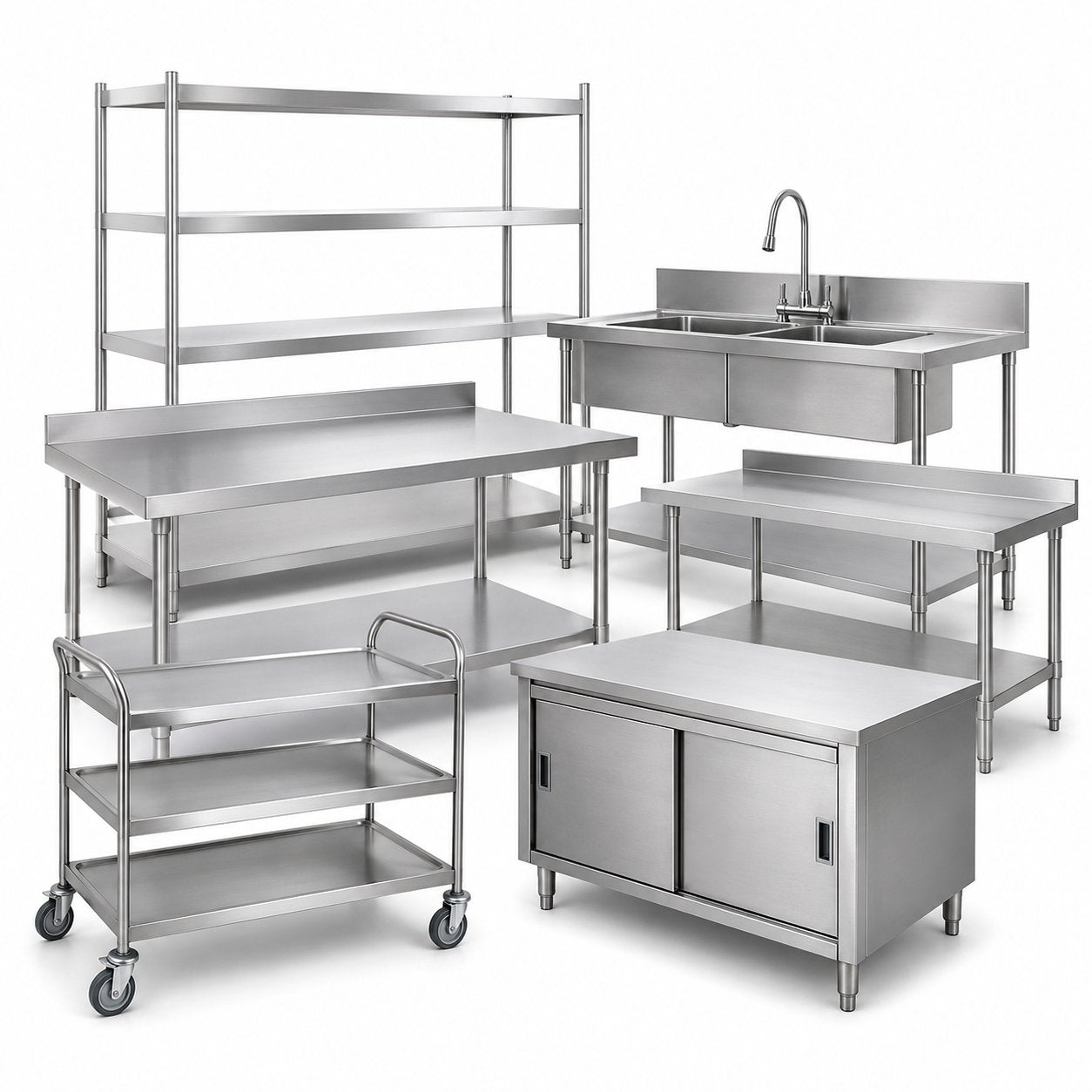 Stainless Steel Kitchen Furniture