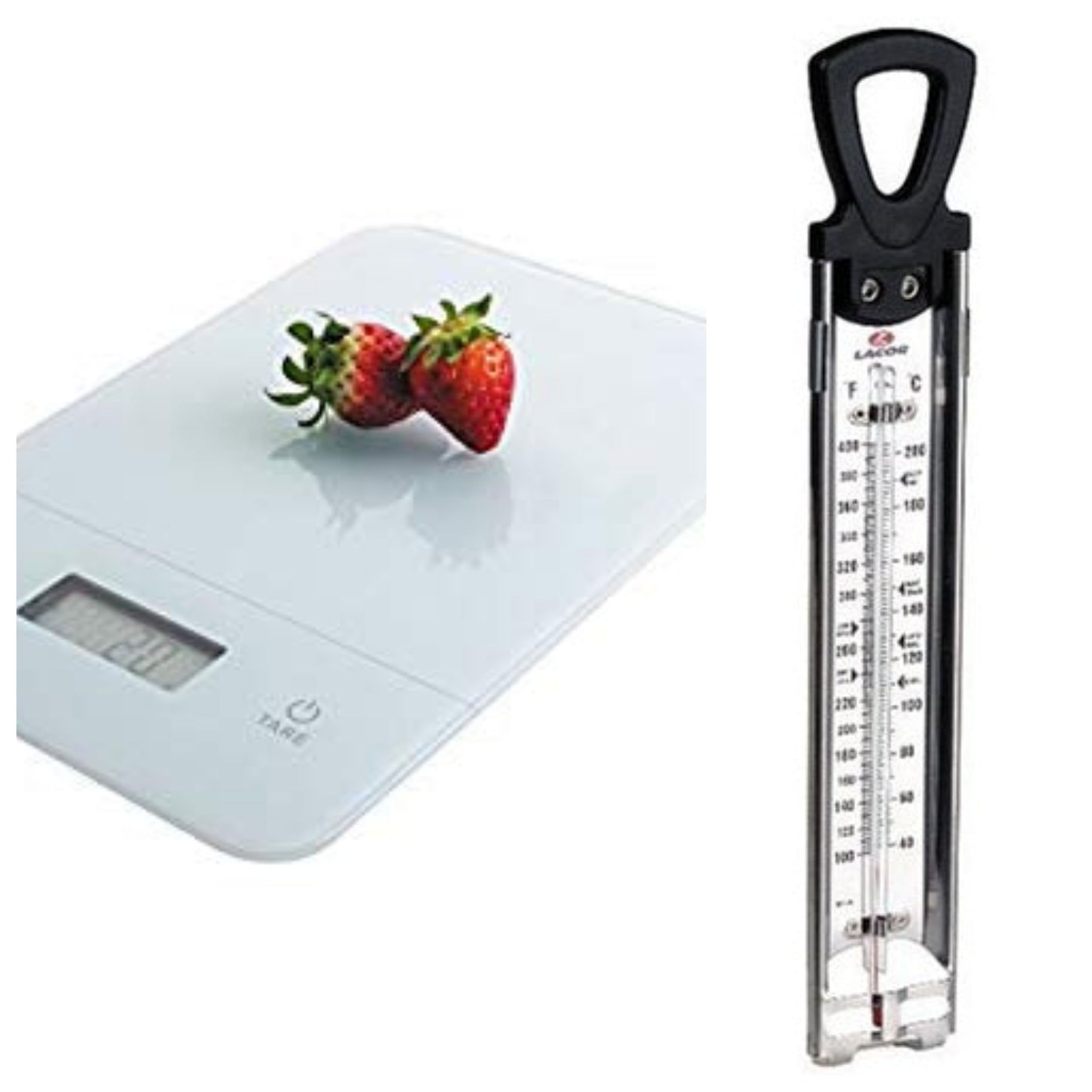 Scale And Thermometer
