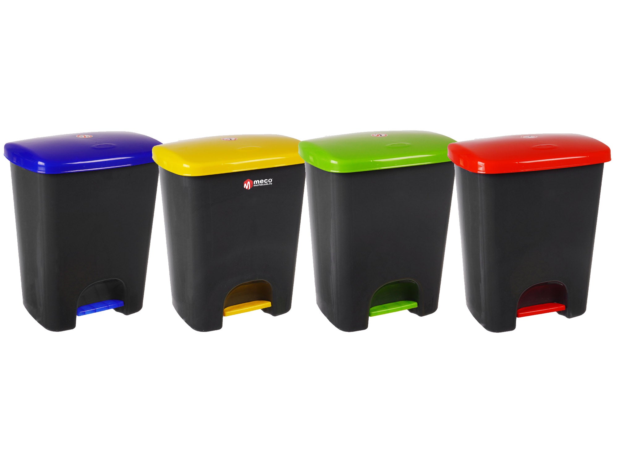 GARBAGE BIN, PEDAL-TYPE, 25 L, GREY
