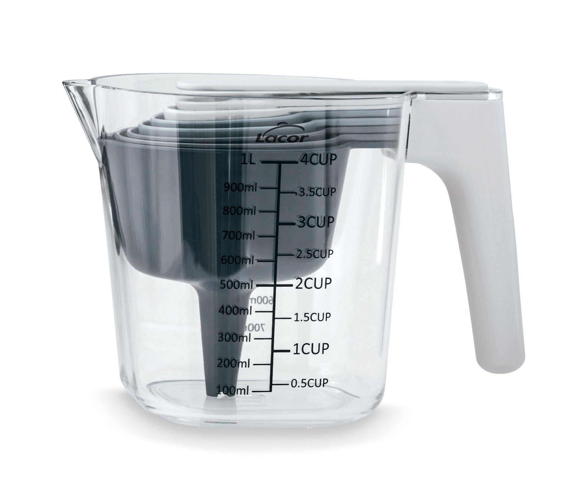 MEASURING JUG WITH LADLES