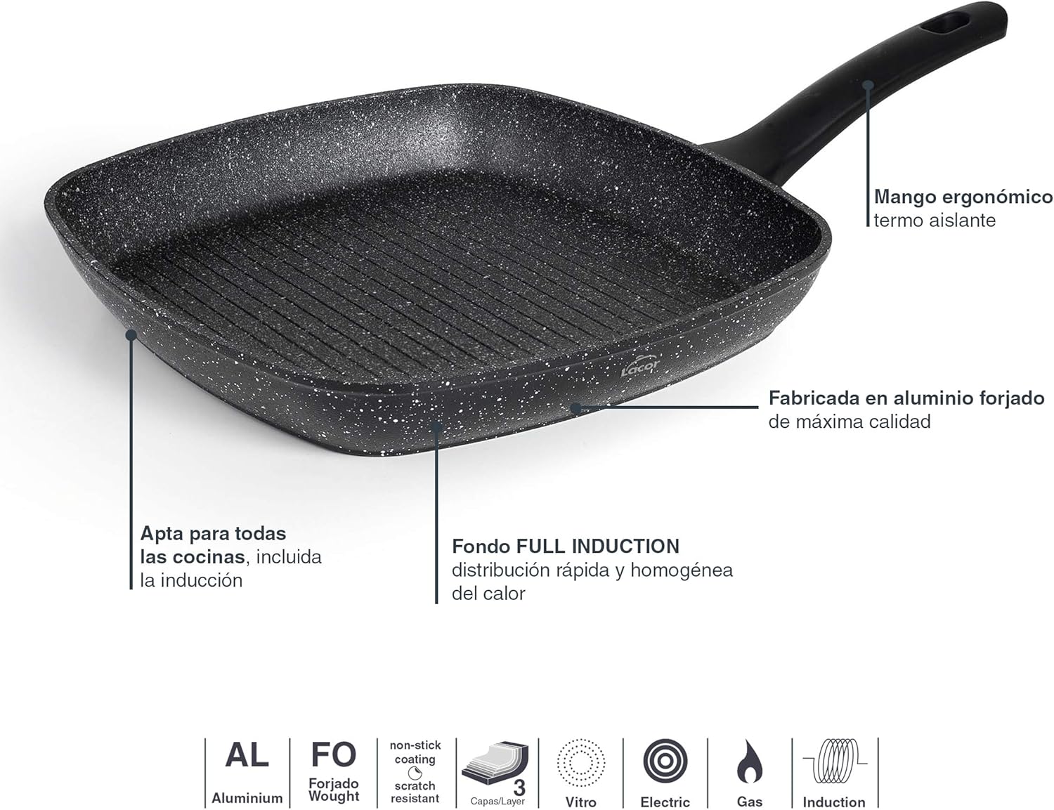 GRILL JAVA 28X28 CM