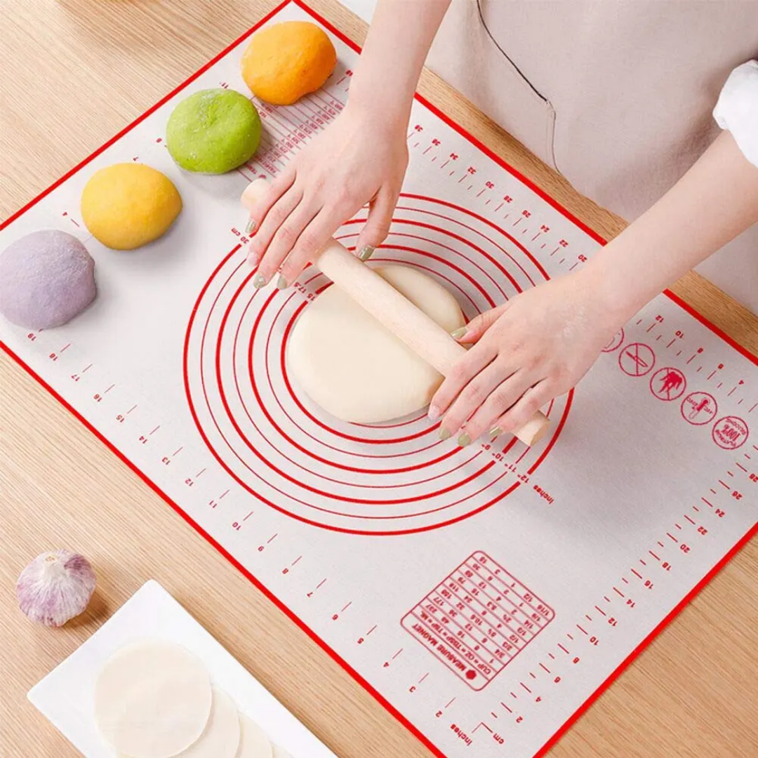 PRINTED SILICONE MAT 60x40 WITH MEASURMENT