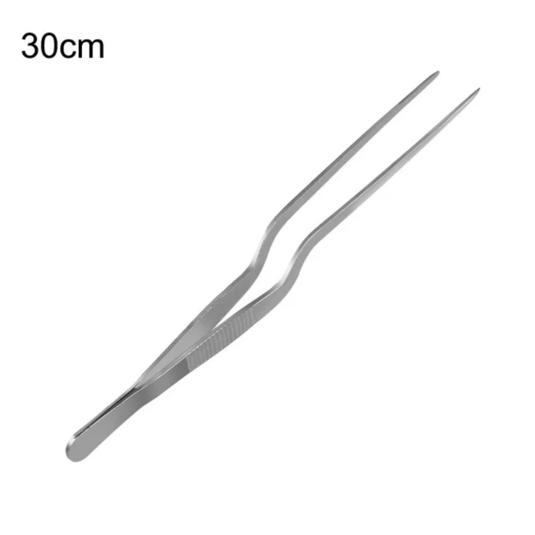 GARNISH TONG TWEEZER MIDDLE CURVED