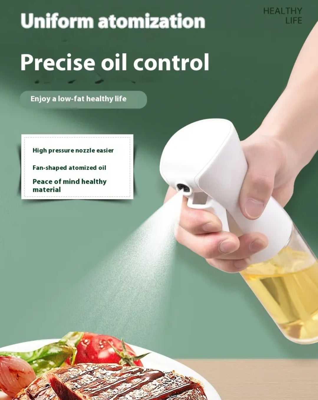 OIL SPRAY BOTTLE 200 ML