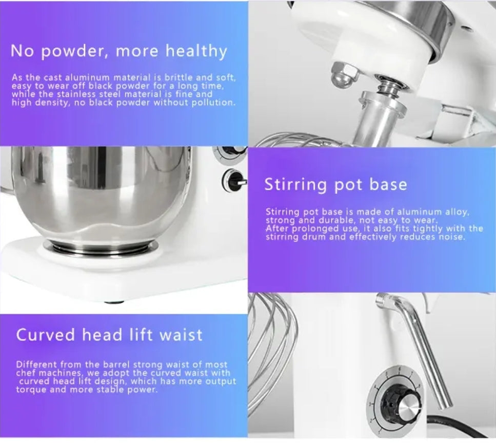 MIXER SS BOWL 7L