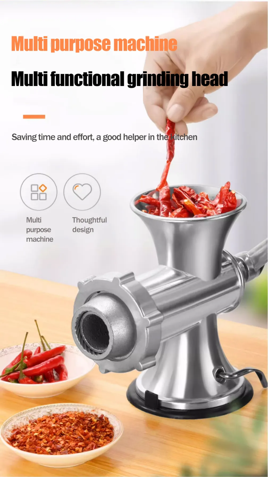 MANUAL MEAT GRINDER
