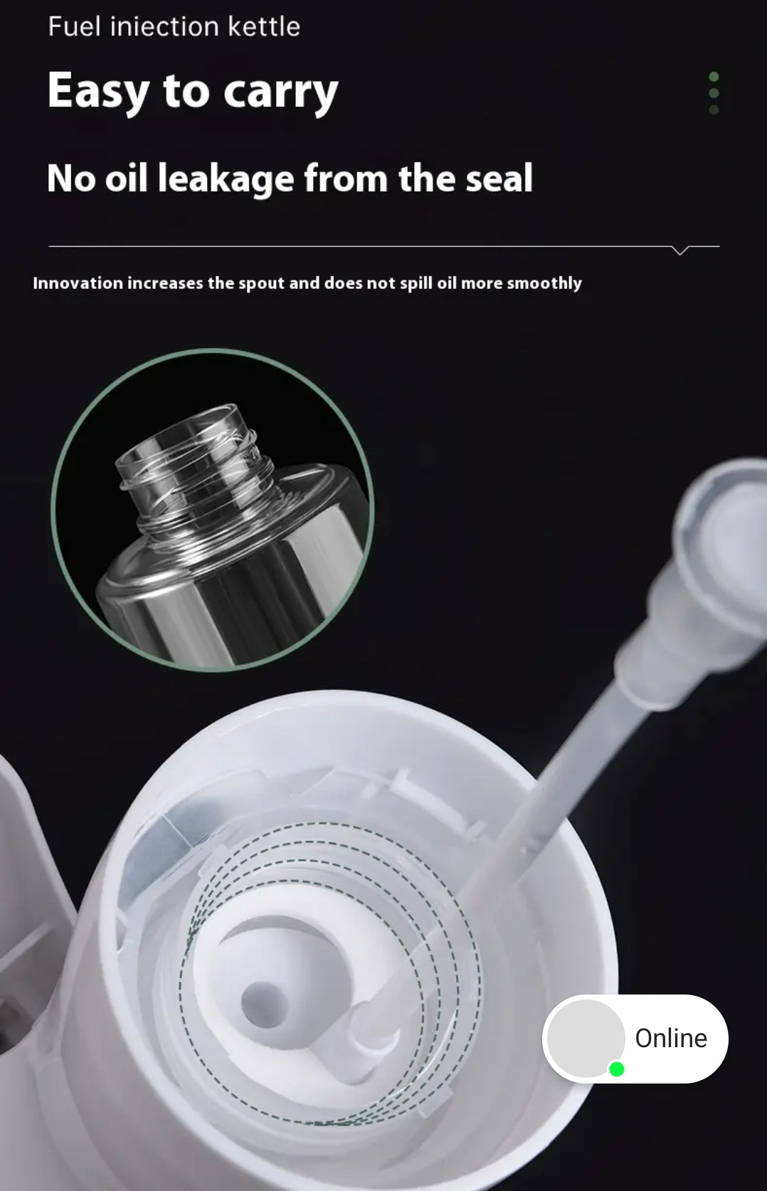 OIL SPRAY BOTTLE 200 ML