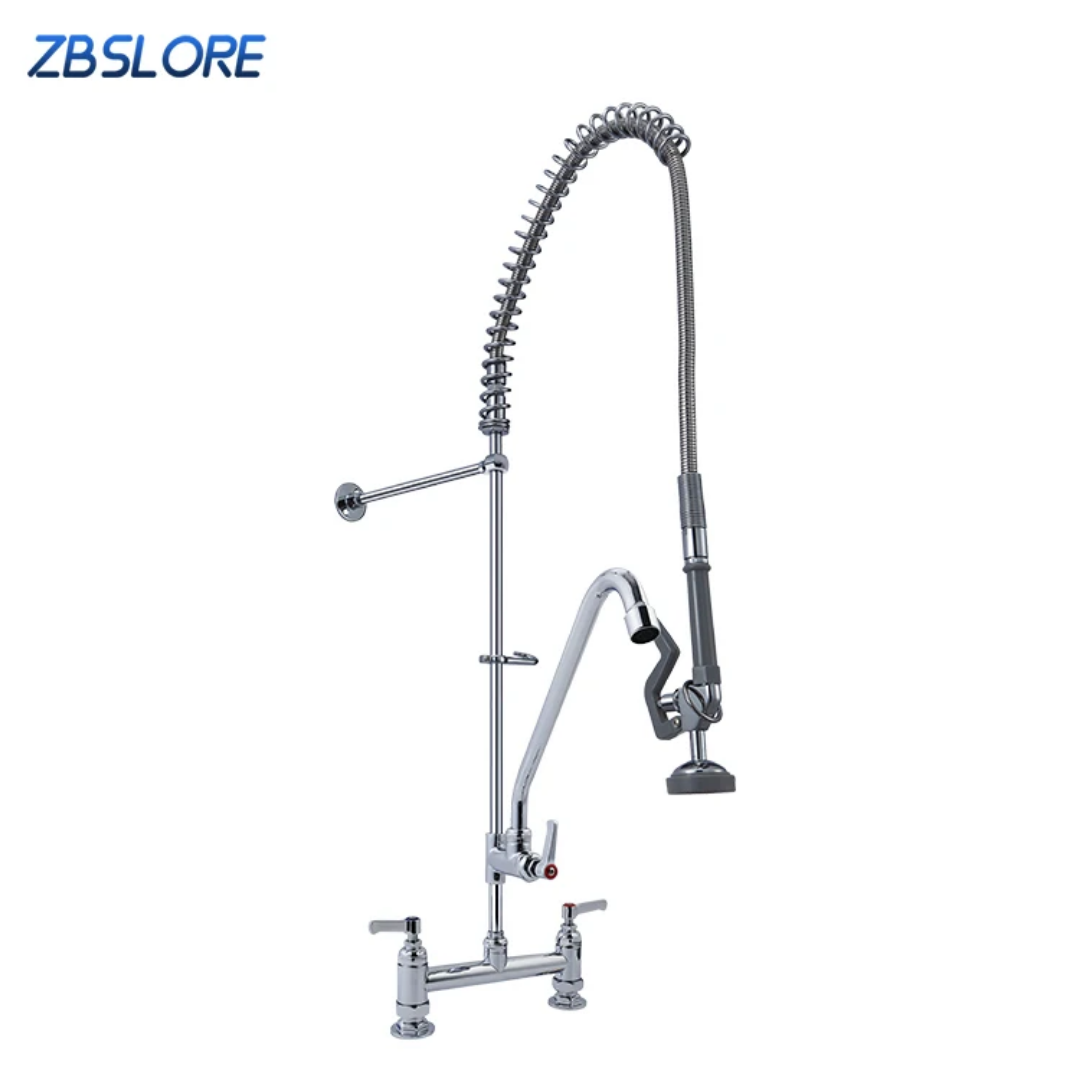 TABLE MOUNTED FAUCET STAINLESS STEEL