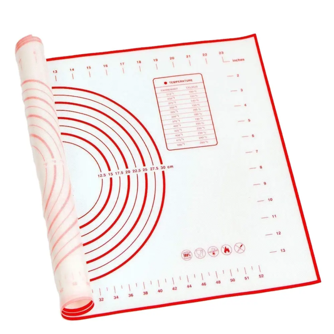 PRINTED SILICONE MAT 60x40 WITH MEASURMENT