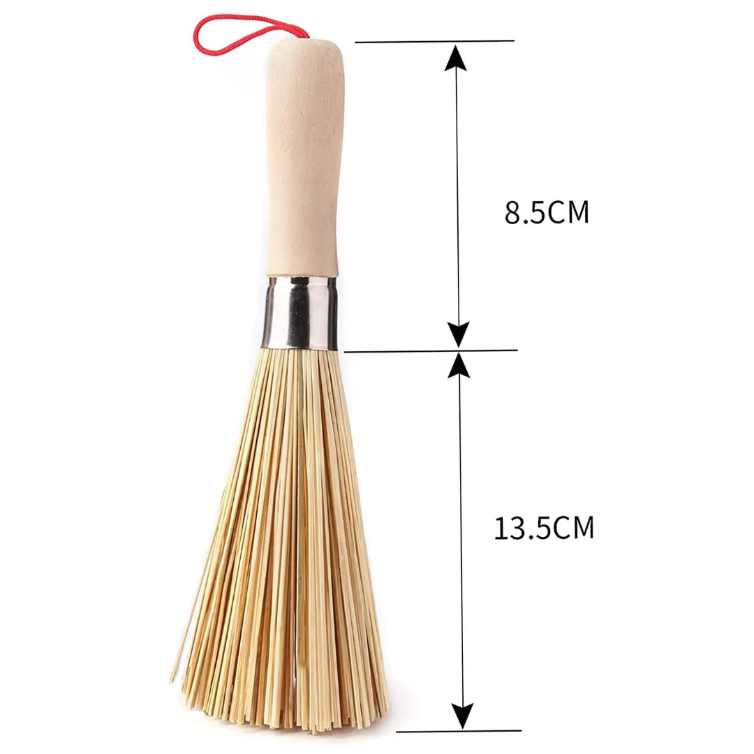WOK BAMBOO BRUSH 24 CM