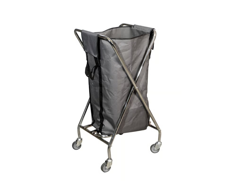 X- TROLLEY WITH BAG, CHROM.
