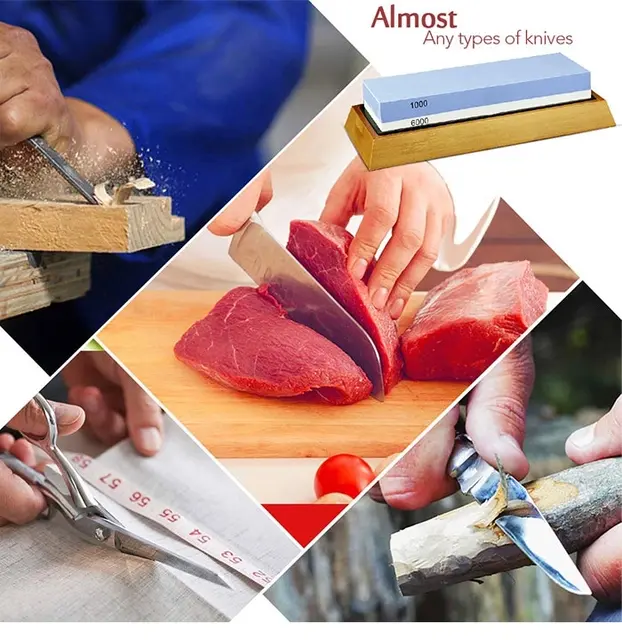 KNIFE BLADE SHARPENING STONE 6000/1000