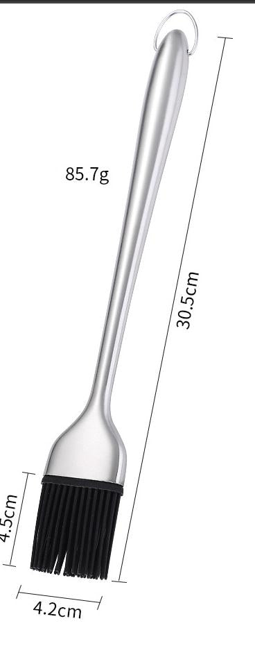 SILICONE BRUSH STAINLESS STEEL
