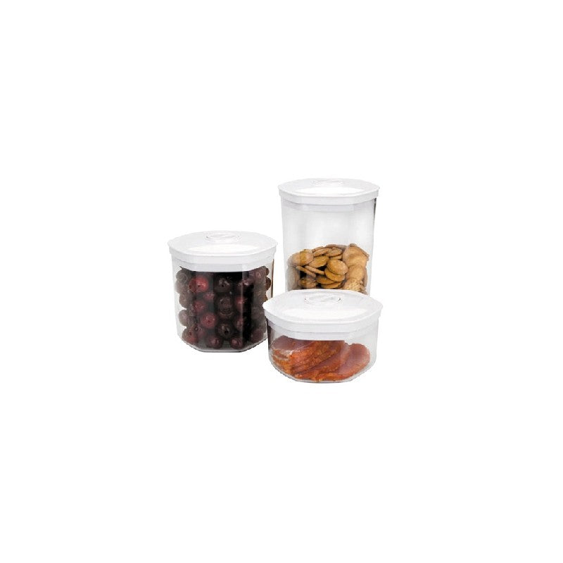 3 VACUUM CANISTER SET W/ADAPTER